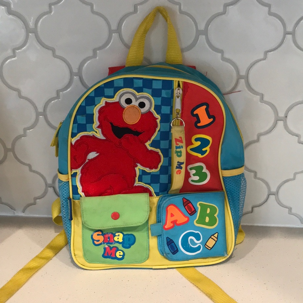 Elmo toddler backpack